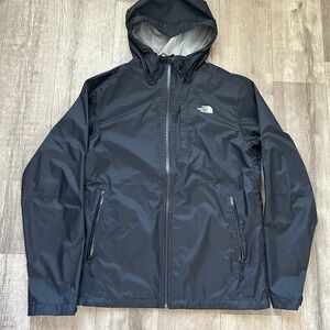 The North Face Black Raincoat Lightweight Water-Resistant
